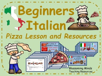 Italian Pizza Lesson and Resources