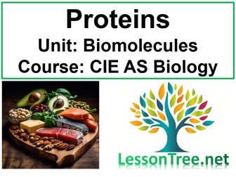 Cambridge - AS Level Biology - Proteins