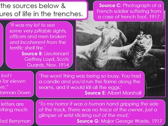 The First World War: Trenches