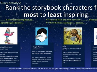 PSHE/oracy lesson on legacy KS2