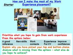 Careers & Employment: Work Experience