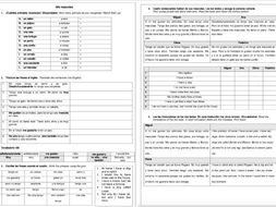 Spanish KS3 Beginners las mascotas: everything you need to teach 'pets'