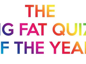 Big Fat Quiz Of The Year (Quiz 1)