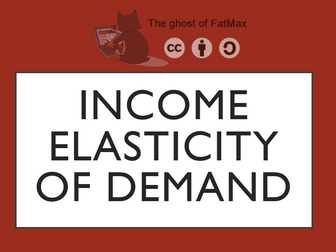 Income Elasticity of Demand