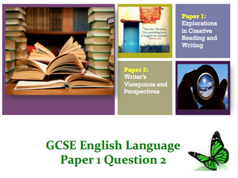 AQA GCSE English Paper 1 Question 2 revision