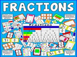 Fractions Teaching Resources Ks2 Ks3 Ks4 Maths Numeracy Display