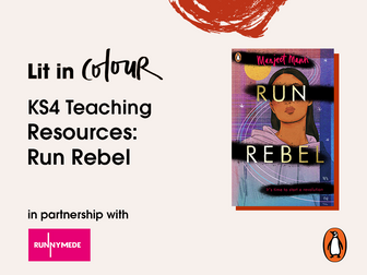 KS3/4 Teaching Resource: Run, Rebel by Manjeet Mann