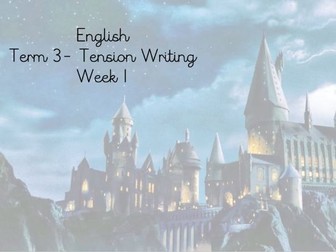 Tension Writing Unit – Year 5 (Fantasy Texts)
