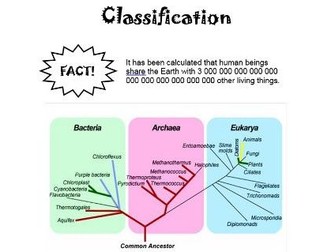 AQA GCSE Biology Classification Booklet - Notes and Exam Style Questions (New 9-1)