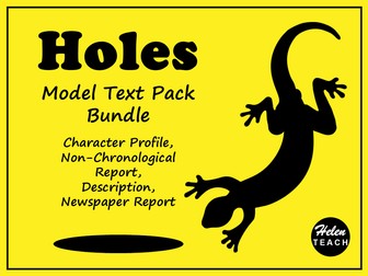 Holes: Example Text Pack BUNDLE
