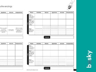 Spelling booklet, Step-by-Step to Spelling: Wordlist 4 from the Y5/6 NC common exception words