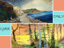 Emily Carr - Art History - Canada - First Nations - B.C. Wilderness - 173 Slides