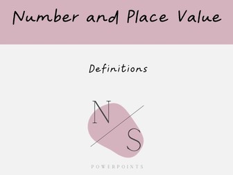 Number and Place Value | Definitions