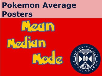 Pokemon Average Posters