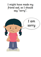 Saying Sorry social story by njdc61 - Teaching Resources - Tes