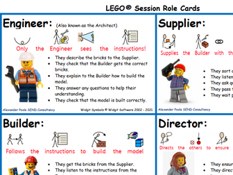 LEGO® Session Role Cards