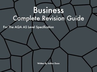 AS Level Business Complete Revision Guide