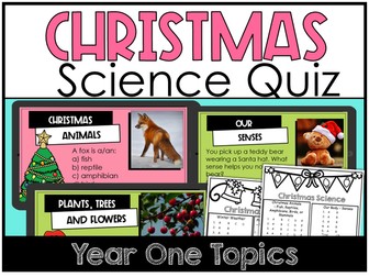 Christmas Science Quiz Year One