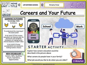 Careers and your future