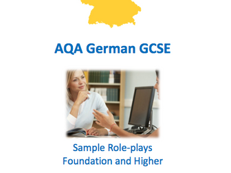 AQA German GCSE Speaking Workbook - Role-plays