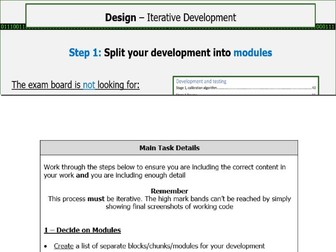 A Level NEA - Development