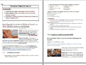 A Level Spanish (Year 1) Texts and activities  + ANSWERS_(04)