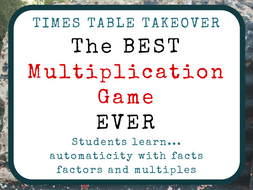 Times Table Takeover: The Best Multiplication Game Ever!