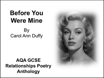 Before You Were Mine