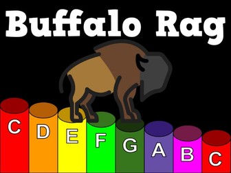 The Buffalo Rag [Tom Turpin] - Boomwhacker Play Along Video and Sheet Music