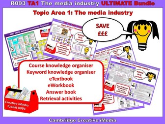 Creative iMedia R093 TA1 The media industry FULL RESOURCE Bundle