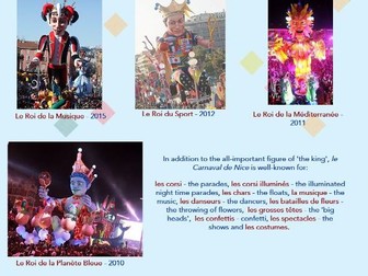 Le Carnaval et le Mardi Gras