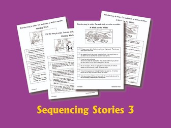 SEQUENCING STORIES BOOK 3