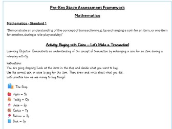 Pre Key Stage 2 Document - Maths