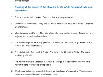 Expanded Noun Phrases Challenge