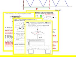 Electromagnetism Worksheet | Teaching Resources