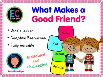 Being a Good Friend - KS1