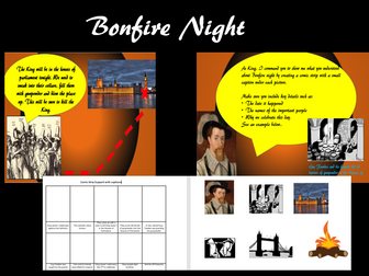 Bonfire Night: Powerpoint and Activity