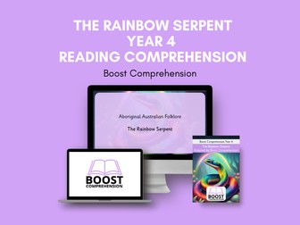 Free 3 Lessons - Year 4 Reading Comprehension: The Rainbow Serpent