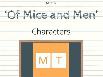 Of Mice and Men Characters: Candy CCEA GCSE