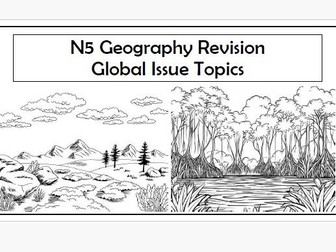 National 5 Geography Revision Booklet - Global Topics