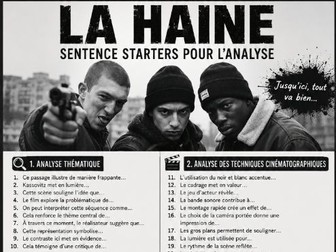 A level French film - analysis
