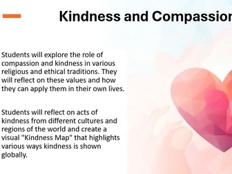Kindness and compassion