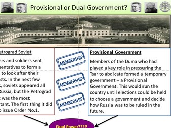 Provisional Government or Dual Government
