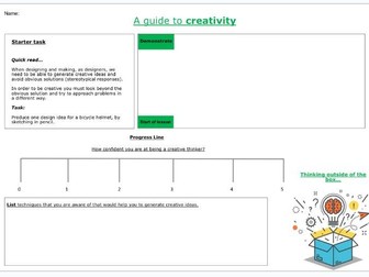 Design and Technology- Biomimicry worksheets and PowerPoint. Creativity at its best.