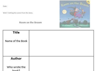 Room on the Broom – Activity Pack | Julia Donaldson | EYFS & SEND