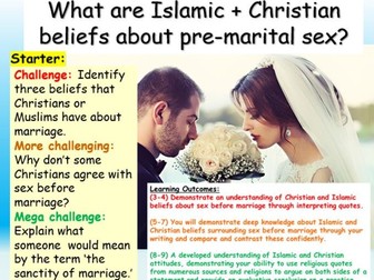Relationships Christianity Islam RS Spec A
