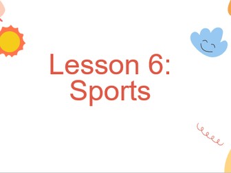 ESL/ EAL Bundle 2: Sport, adjectives, Olympics