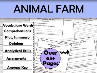 Animal Farm Novel Study