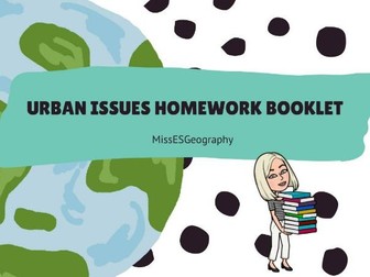 GCSE Urbanisation Homework Booklet