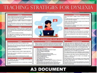 Teaching Strategies for Students with Dyslexia
